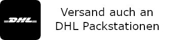 Versand auch an DHL Packstationen