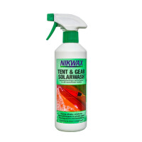 NIKWAX Reiniger und UV-Schutz, Tent & Gear SolarWash Spray-On 500 ml