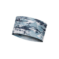 Stirnband Lazs Grey von BUFF aus recyceltem dehnbarem und...