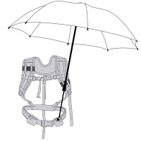 Euroschirm Tragesystem für handfreie Regenschirme,...