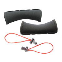 Euroschirm Halter-Set für Regenschirme rot/schwarz