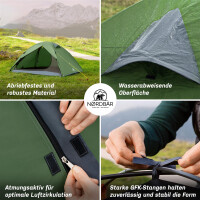 NORDBÄR® Zelt ultraleicht & wasserdicht