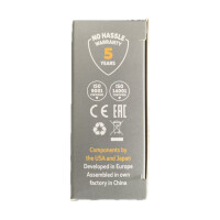 Armytek Crystal Taschenlampe, Lichtfarbe weiß und ultraviolett (UV)