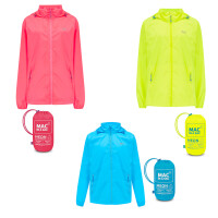 Mac in a sac Regenjacke in Neon-Farben
