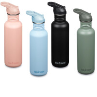 Klean Kanteen Classic Trinkflasche 800ml mit Flip Sport...