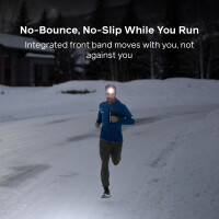 BioLite Stirnlampe Dash 450 grau