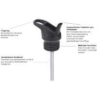 Klean Kanteen Trinkflasche 532ml Flip Sport Cap