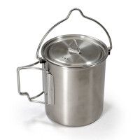 Origin Outdoors Edelstahl Camping Topf 2 in 1 bei Outaway.de