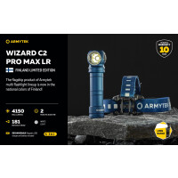 Armytek Wizard C2 Pro Max LR Finnland Limited Edition