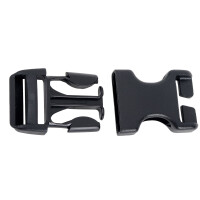 BasicNature Steckschließe Spezial, 25 mm, 2 Stueck...