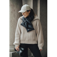 THOQ Daunen-Schal in der Farbe schwarz bei Outaway.de