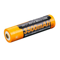 Der 18650er Li-Ion Akku ideal fuer die Fenix...