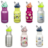 Klean Kanteen Kids - Kinder Trinkflasche 355ml mit Sippy...