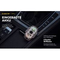 Armytek Crystal Stirnlampe, Lichtfarbe weiß und rot